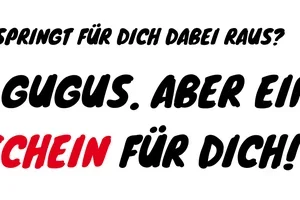 Kein Gugus. Versprochen!😉
