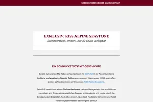 Exklusives Sammlerstück: KISS Alpine Seastone