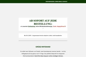 15% Vorweihnachtsfreude für Sie – auf jede Bestellung!