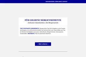 Ein Geschenkset, das den Morgen versüsst