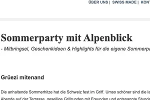 Für die perfekte Sommerparty