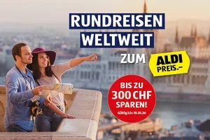 Mehr von der Welt sehen zum ALDI Preis