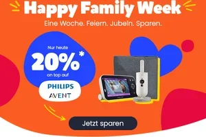 🔥 HAPPY FAMILY WEEK: -20 % on top auf viele Marken!