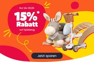 -15 %* auf Spielzeug – nur heute & morgen!📢