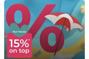 NUR HEUTE: Extra -15% auf den Sale🔆‼️