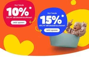 🔥 Bis zu -15 % Rabatt* für dich sichern!