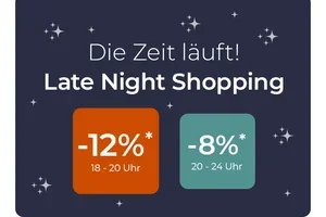Pssst ... Dein Late Night Shopping startet🌛