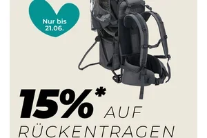 -15 % auf Rückentragen sichern!🙌