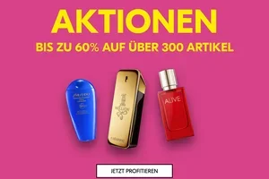 Bis zu 60% auf über 300 Artikel 🎈