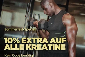 Nur heute: 10% Extra auf alle Kreatine ⏰