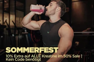 Nur noch heute: 10% Extra auf Kreatine 💎