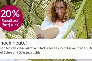Nur noch heute: 20% Rabatt auf (fast) alles 📚🧩