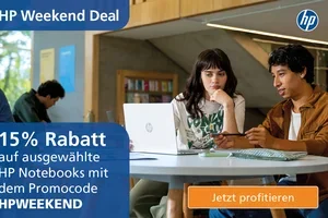 Weekend Deal: 15% Rabatt auf ausgewählte HP Notebooks 💻