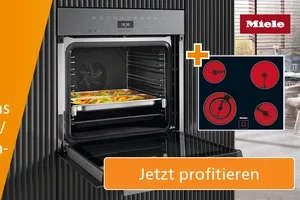 Miele Qualität für Ihre Küche – jetzt mit Fr. 100.– Rabatt