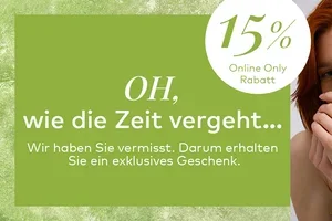 Exklusiv für Sie: 15% Rabatt auf unsere Neuheiten