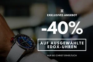 Exklusive Edox Uhren mit 40% Preisvorteil