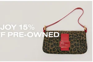 Enjoy 15% off pre-owned