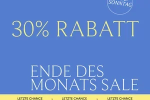 Sichere dir noch schnell 30 % Rabatt