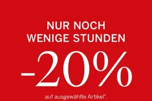 Letzte Chance: -20% auf ausgewählte Artikel