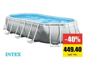 -40% auf Intex Prism Frame Pool 💦
