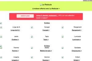 SOLDES | Vente flash jusqu'à demain 🚀