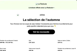 Découvrez les nouveautés Adidas !