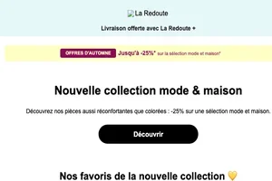 Jusqu’à -25% | Nos bons plans d'automne 🤩