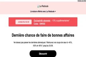 🚨 Les soldes se terminent bientôt