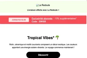 Découvrez notre nouvelle tendance Tropical vibes 🌴