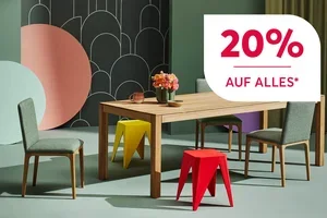 20% Rabatt auf das gesamte Sortiment!