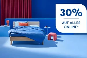 30% Rabatt auf alles online