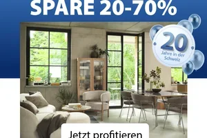 20 Jahre JYSK Schweiz – wir feiern mit tollen Angeboten! 🎉💙