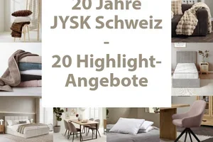 20 Jahre JYSK Schweiz - 20 Highlight-Angebote 🤩
