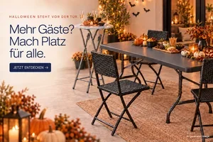 Mehr Gäste? 15 € für mehr Platz 🎃