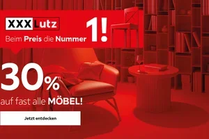 30% auf fast alle MÖBEL!!! 😱