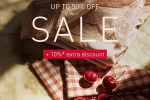 For a limited time only: extra 10%* off EVERYTHING in the sale