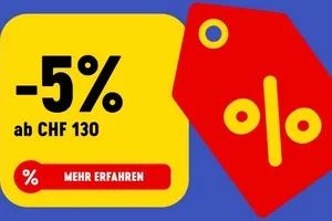 📣 Bis zu 5% Rabatt auf alles!