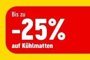  🔥 25 % Rabatt auf kühlende Matten