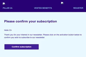 Subscription to the frankly newsletter