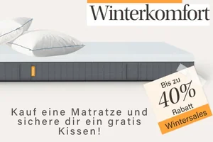 🎁 Gratis Kissen zur Matratze? Ja, bitte.