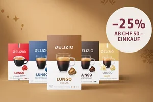-25% auf Kaffee und Zubehör