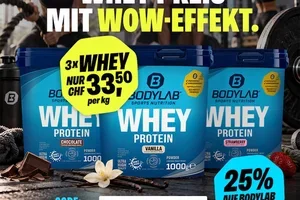 Whey-Deal: 33,50 CHF/kg.