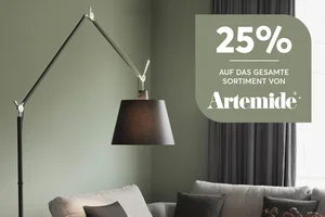25% Rabatt auf das gesamte Artemide Sortiment 👀