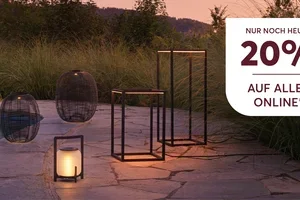 ⏳ Nur noch heute: 20% Rabatt auf das gesamte online Sortiment