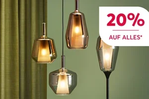 20% Rabatt auf das gesamte Sortiment