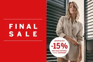 Du erhältst 15% extra auf SALE-Artikel!