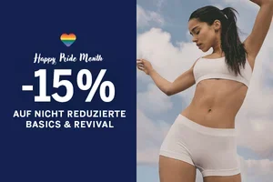 Pride Month Endspurt: -15% auf Basics & Revival sichern!