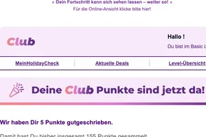 Dein neuer Punktestand!