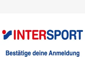 INTERSPORT Newsletter: Bestätige deine Anmeldung
