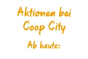 🔊 Aktionen bei Coop City